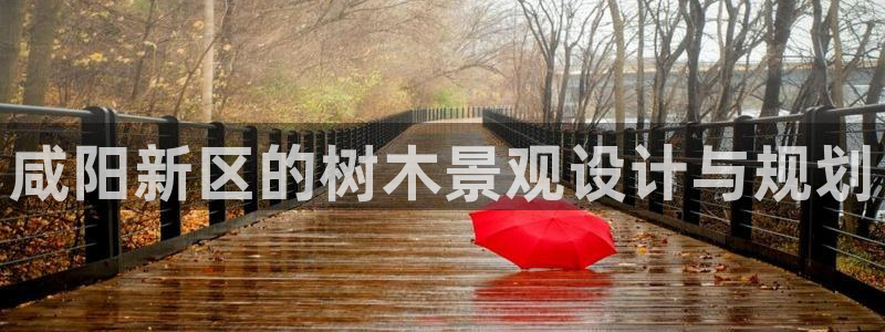 摩根国际娱乐宝下载：咸阳新区的树木景观设计与规划