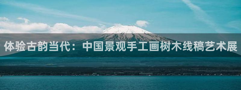 摩根娱乐宝手机客户端：体验古韵当代：中国景观手工画树木线稿艺术展